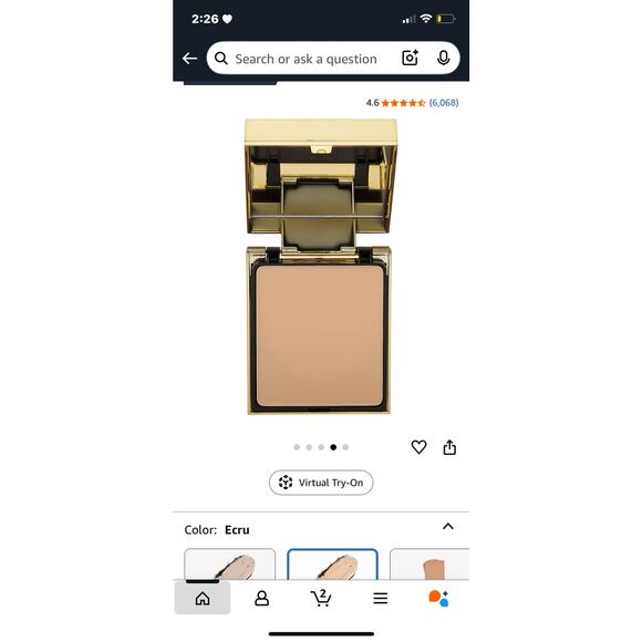 NEW Elizabeth Arden Flawless Finish Foundation Shade Ecru - Picture 5 of 6